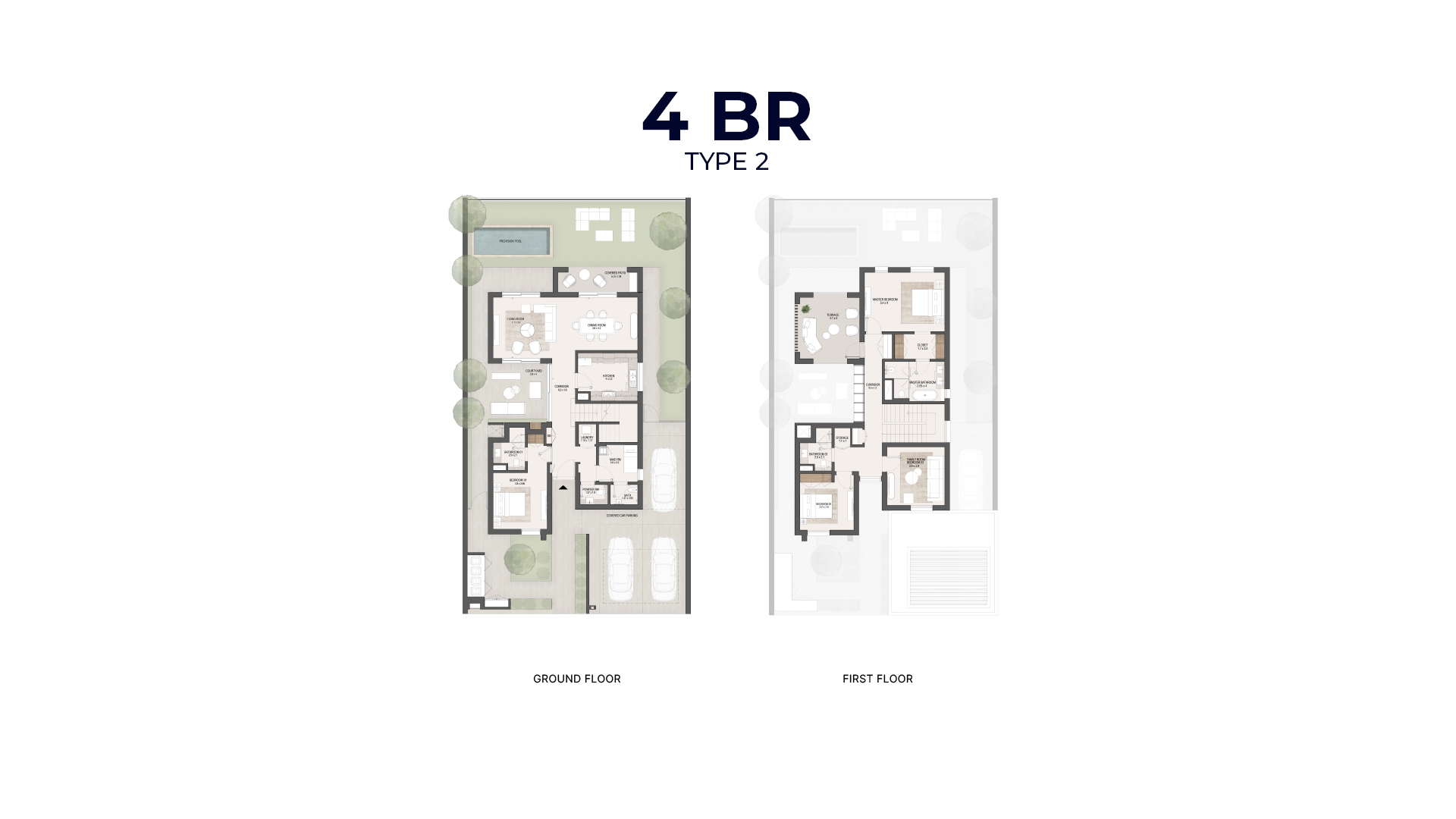 4 Bedroom Floor Plan