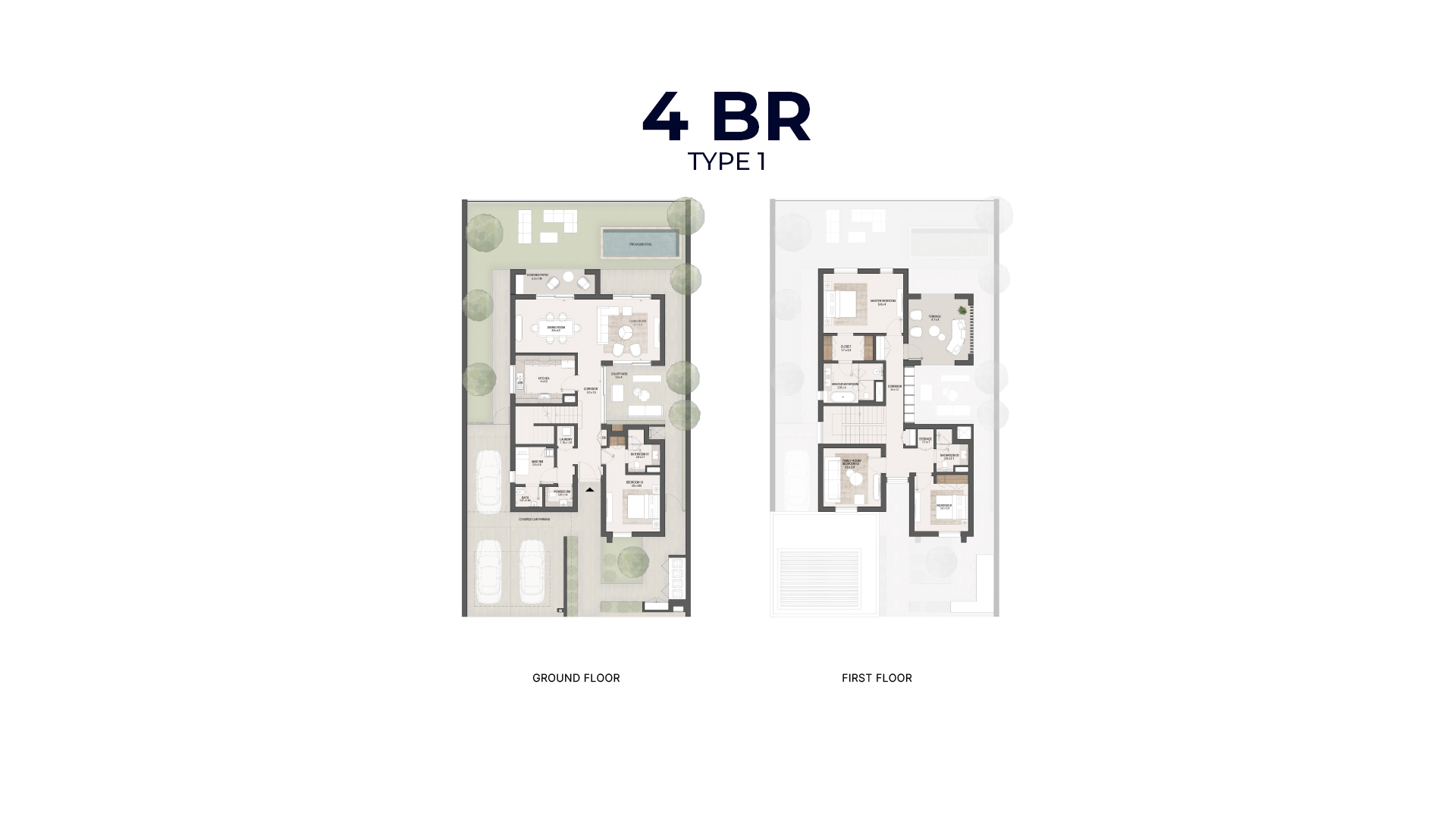 4 Bedroom Floor Plan