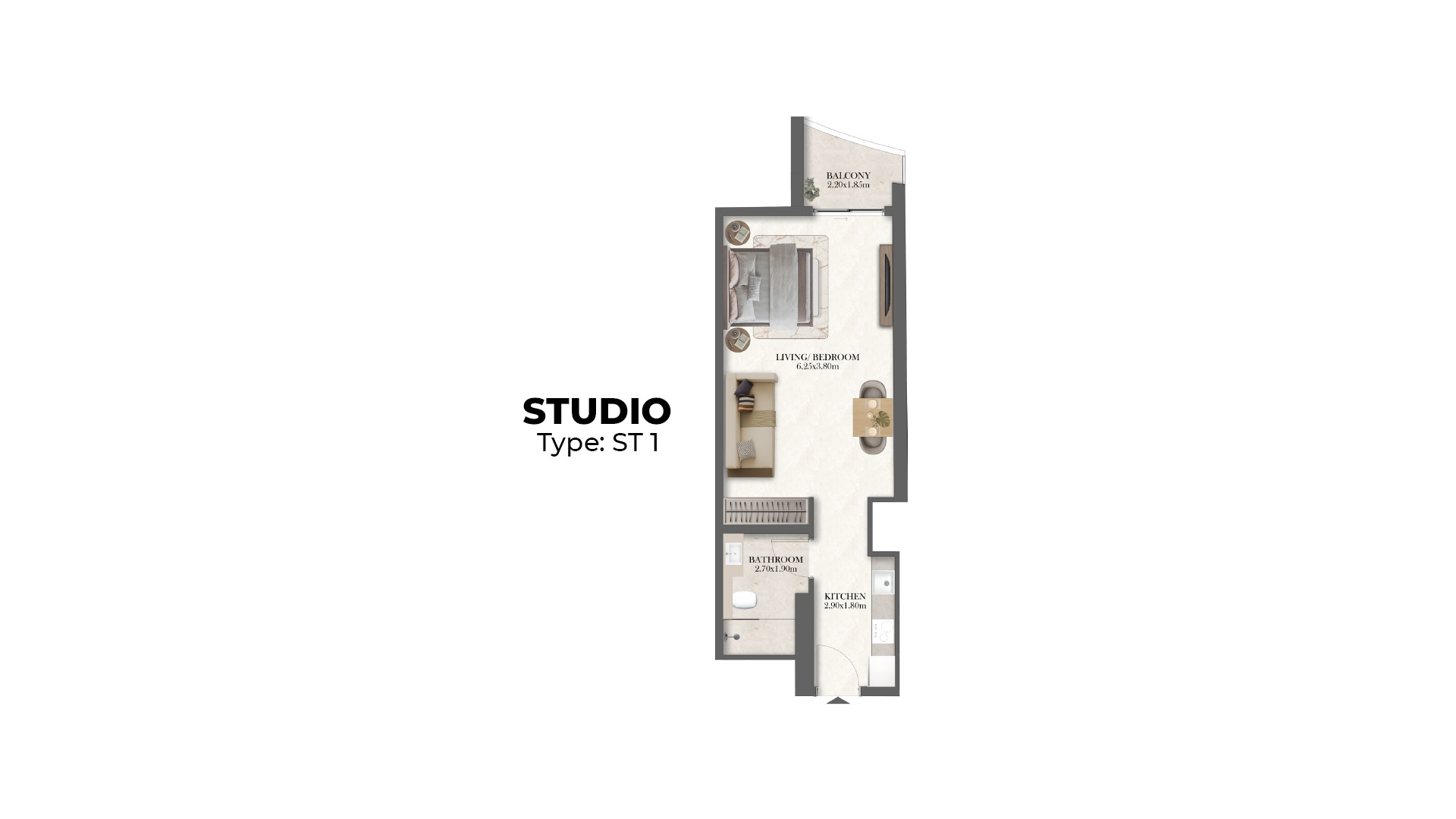 Studio Floor Plan