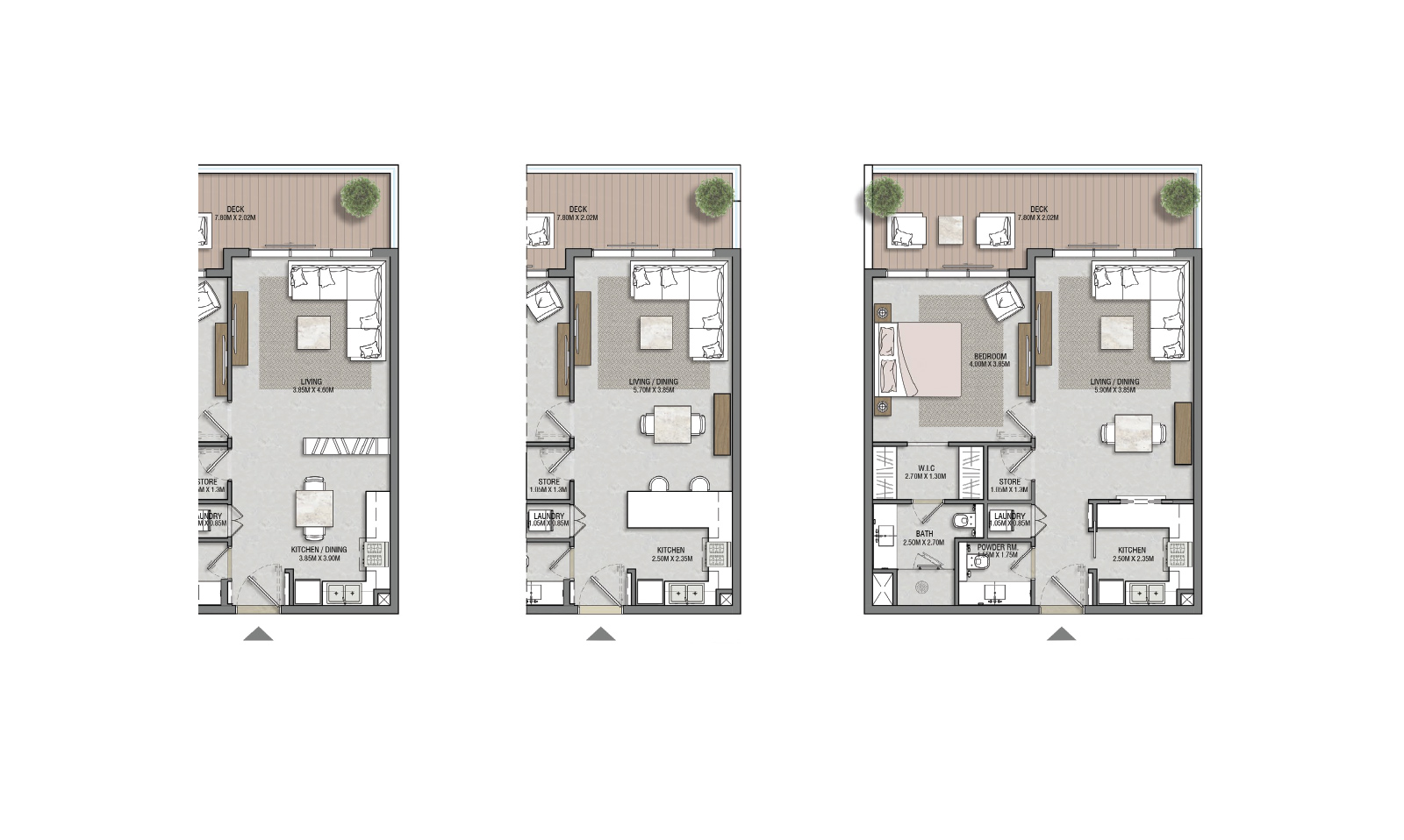 1 Bedroom Floor Plan