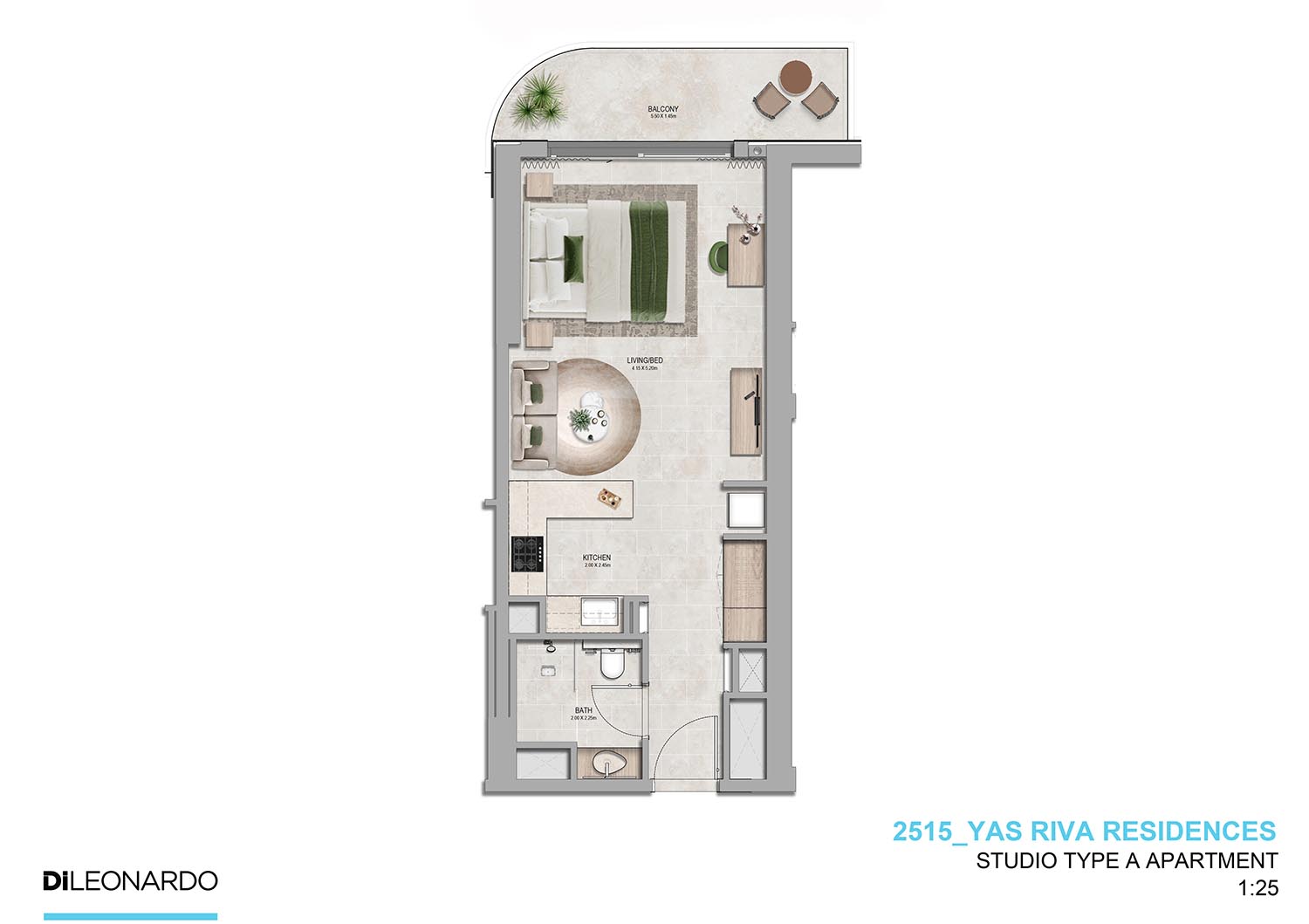 Studio Floor Plan
