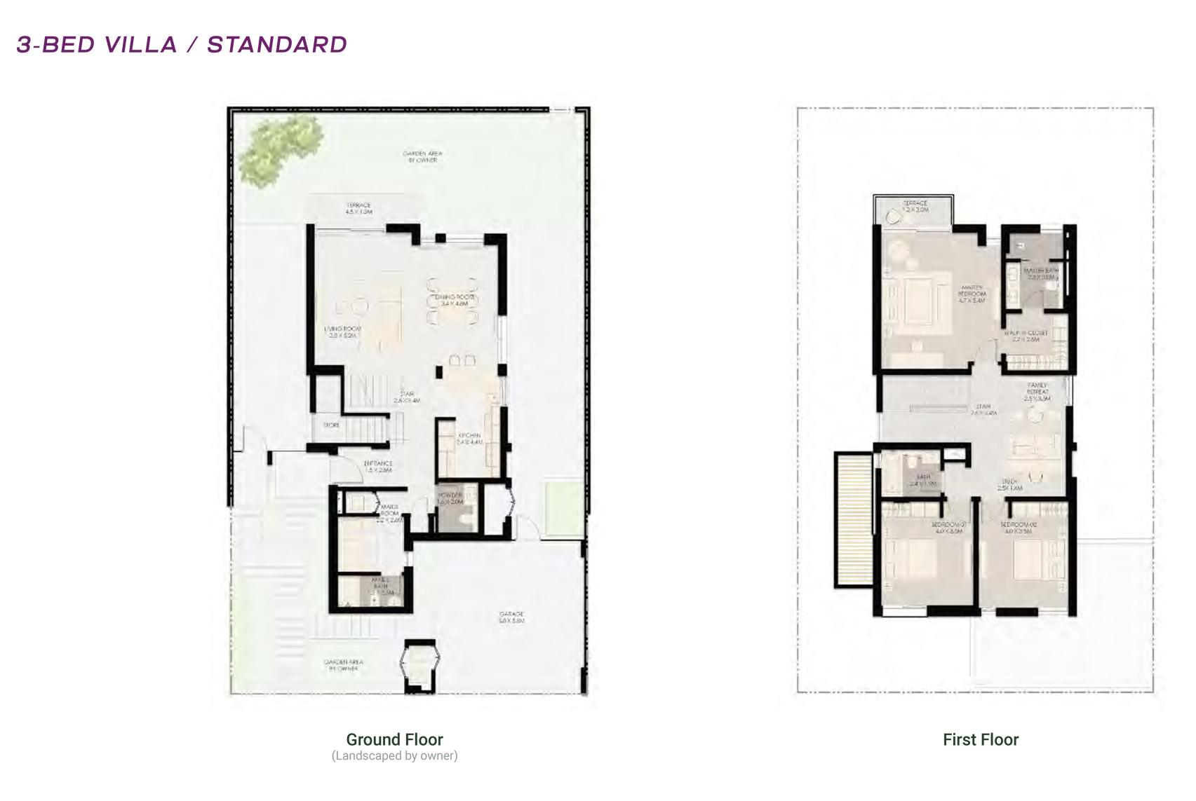 3 Bedroom Floor Plan