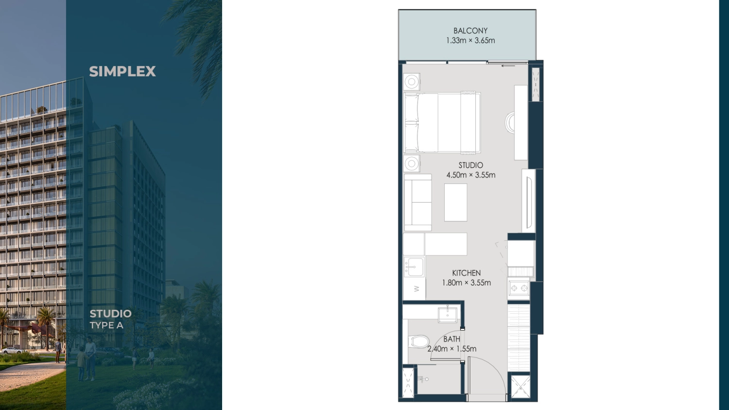 Studio Floor Plan