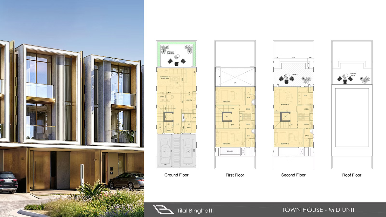 4BR Villa Floor Plan
