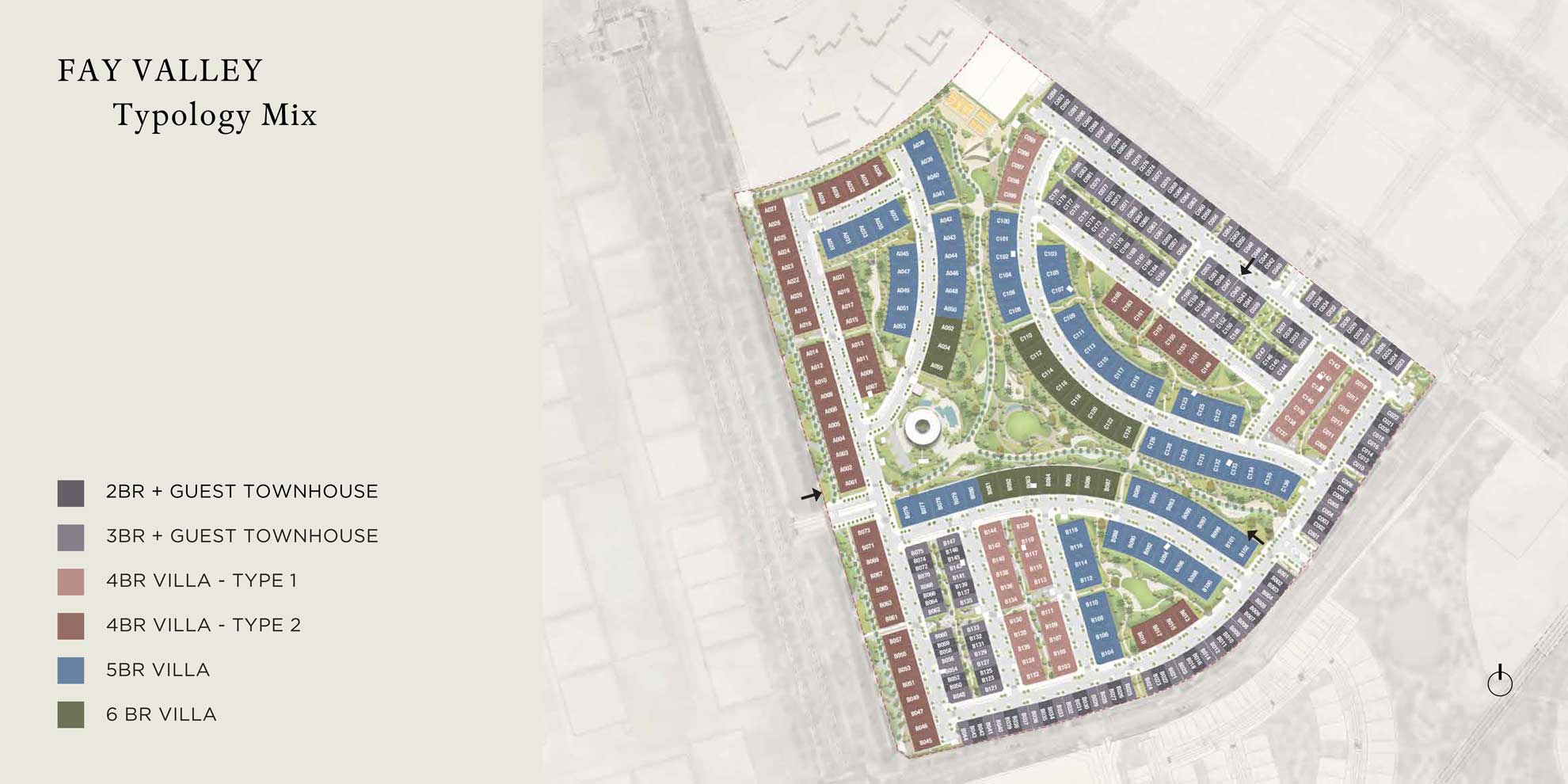 2BR Townhouse Floor Plan