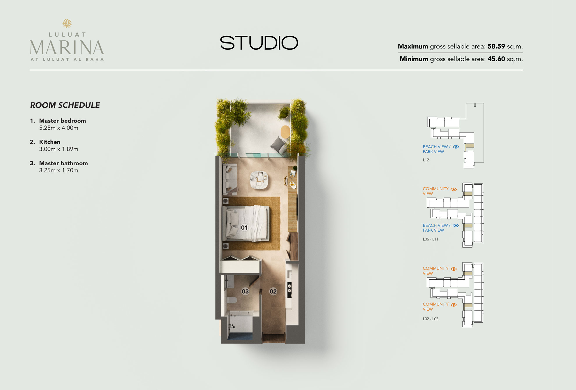 Studio Floor Plan