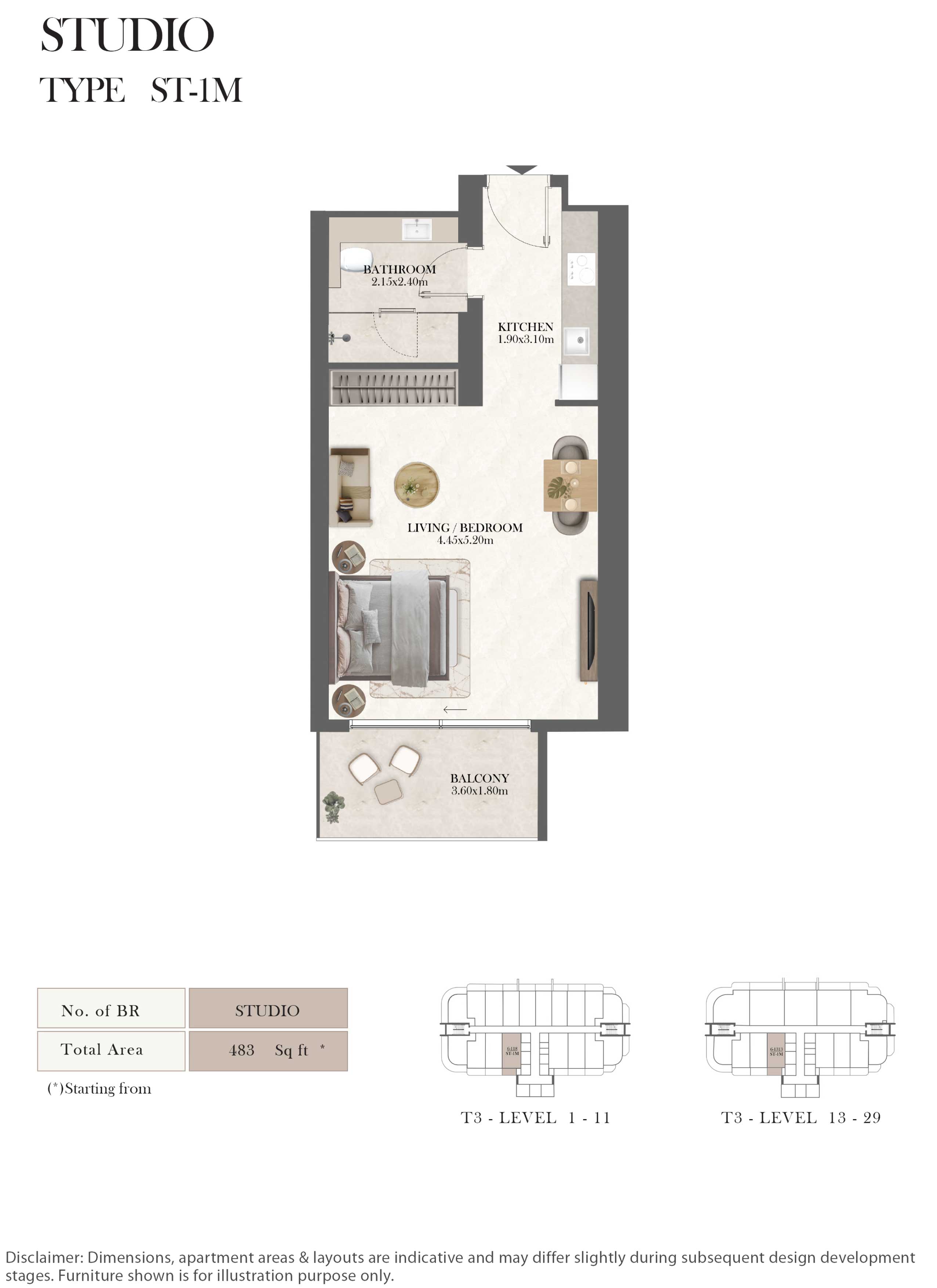 Studio Floor Plan