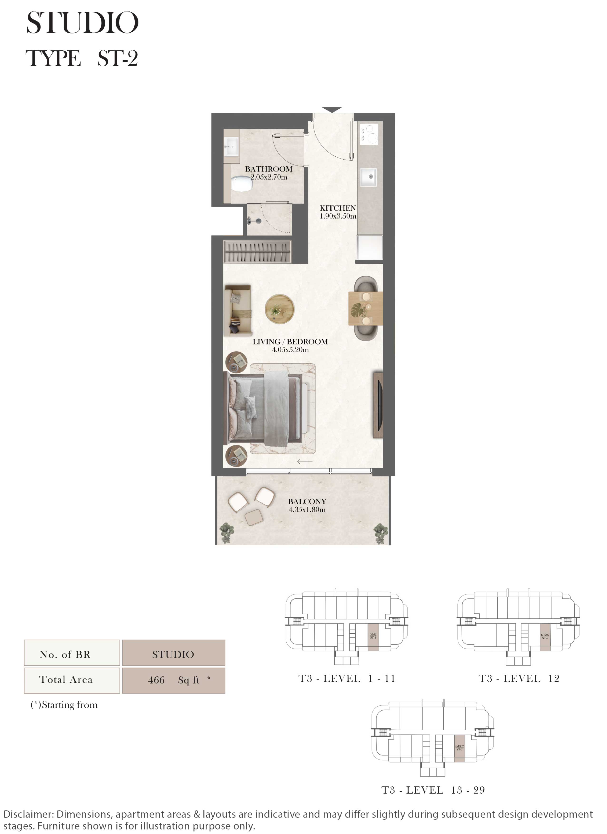 Studio Floor Plan