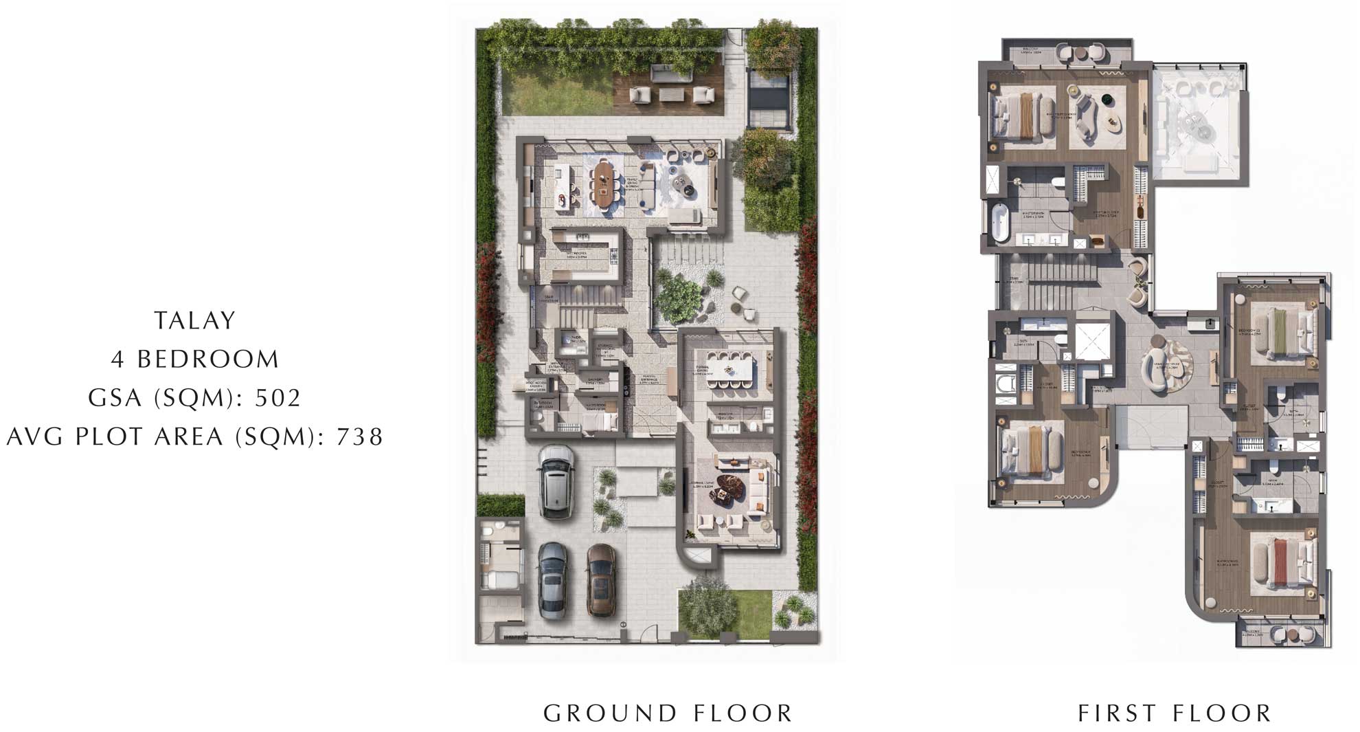 4 Bedroom Floor Plan