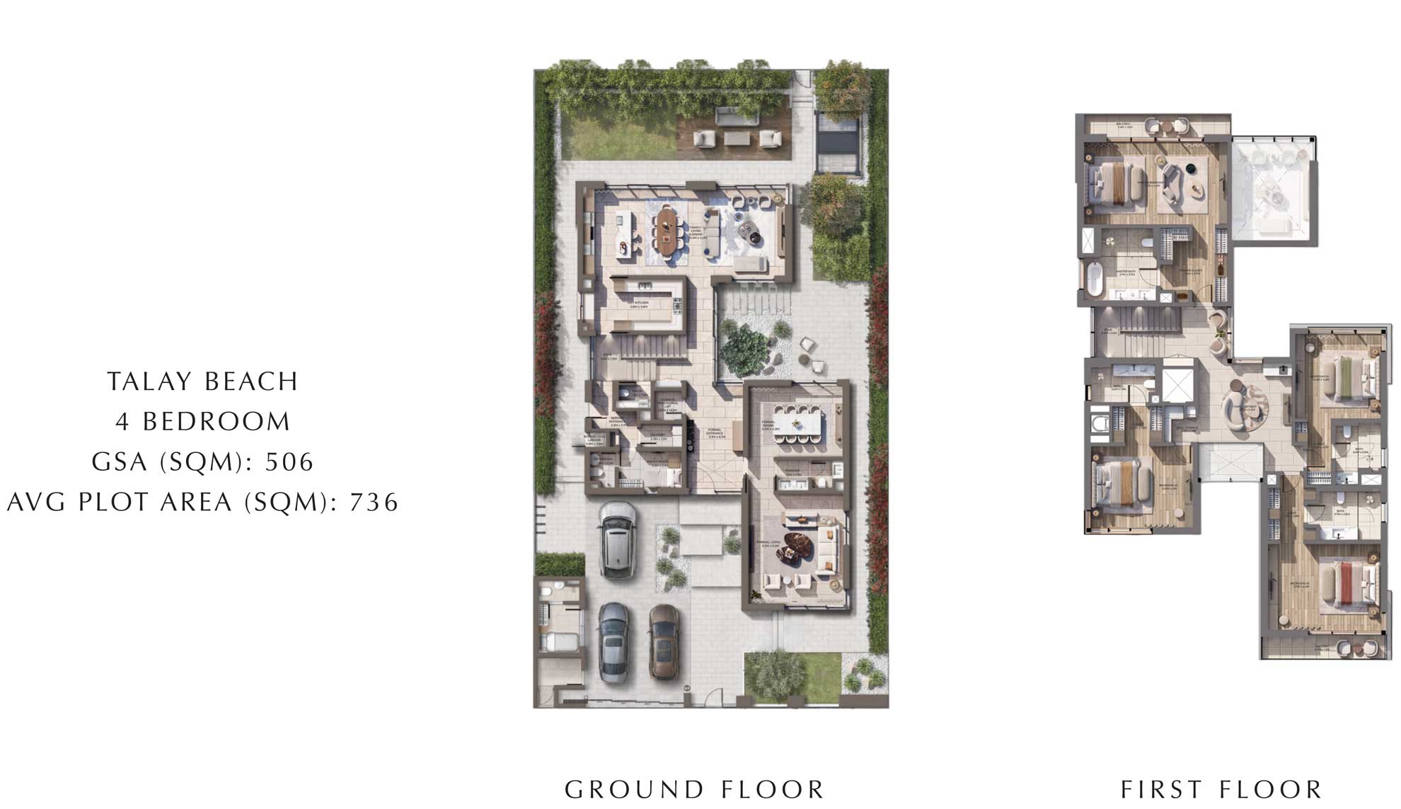 4 Bedroom Floor Plan