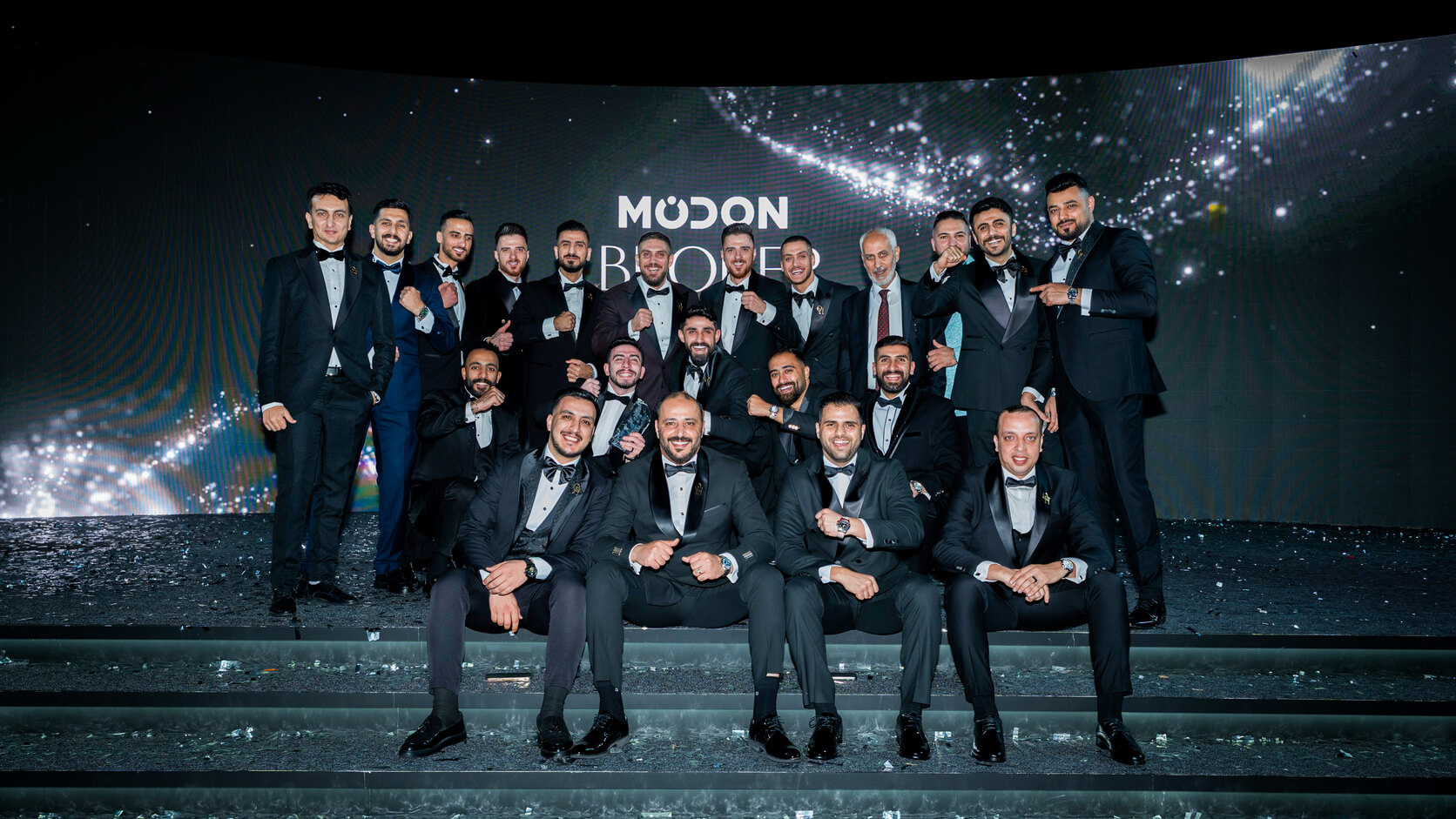 Open Home Properties team at awards event